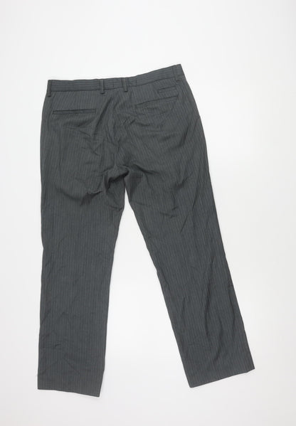 Mens UK Size 34 butlerandwebb  Business Grey Trousers