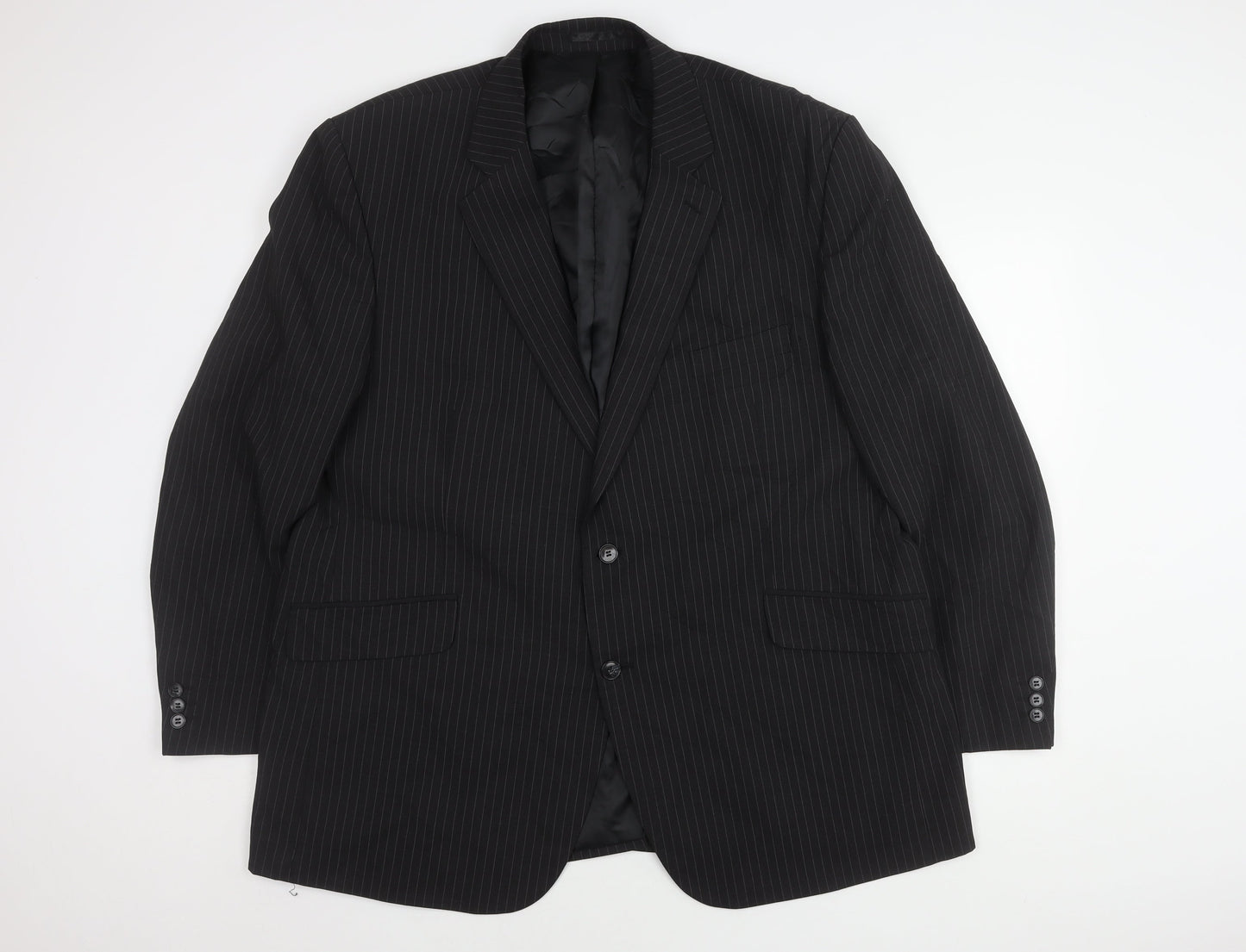 Mens UK Size 50 Centaur Regular Black Suit Jacket