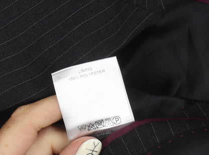 Mens UK Size 50 Centaur Regular Black Suit Jacket
