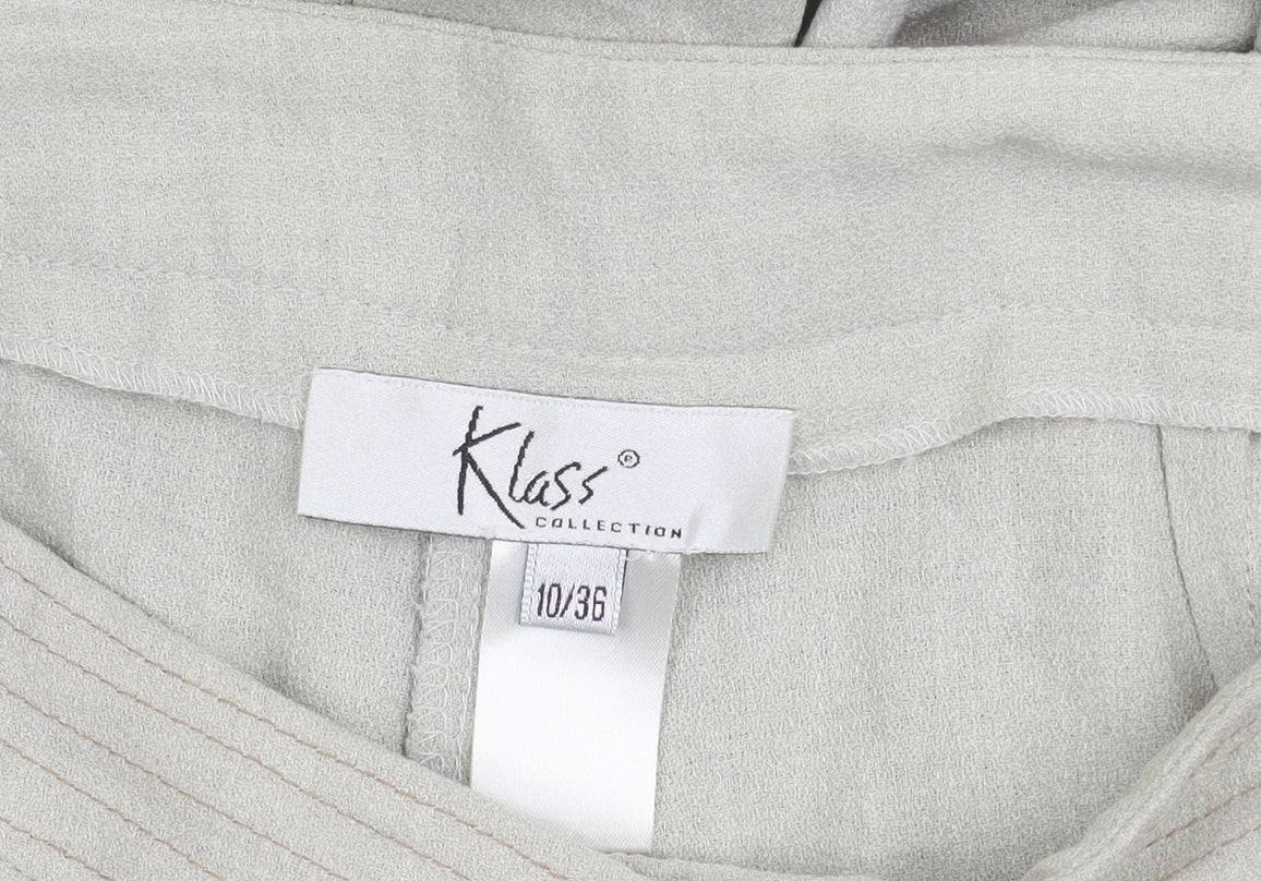Womens UK Size 10 Klass Regular Fit  Grey Trousers