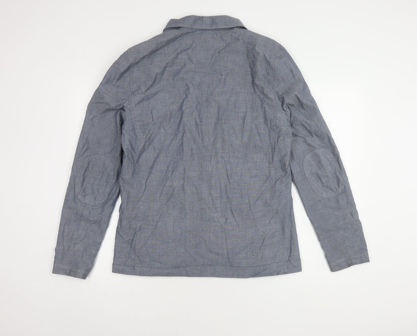 The True Heritage Men's Blue Blazer, L, Notch Lapel