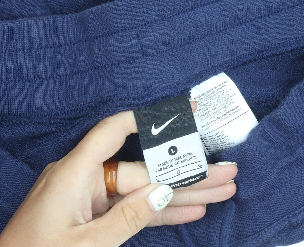 Nike Men's Blue Athletic Shorts Size L