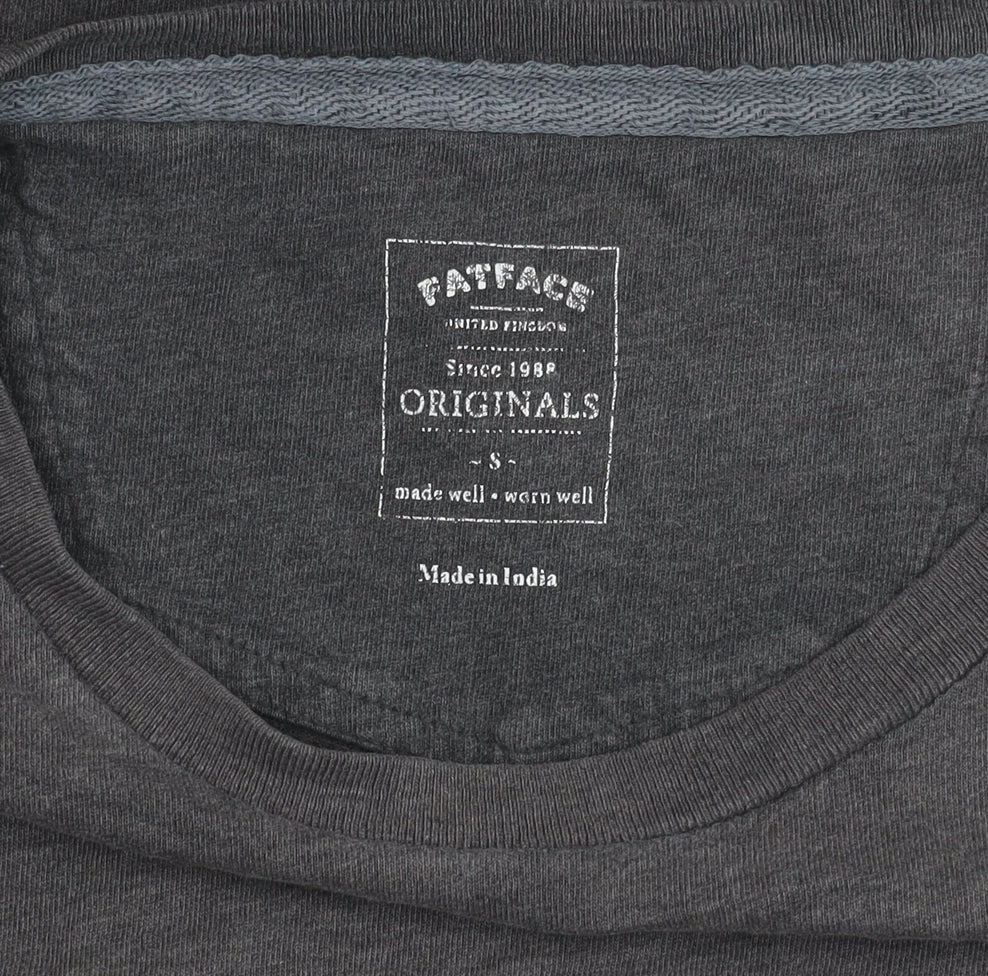 Mens UK Size S FatFace Grey  T-Shirt