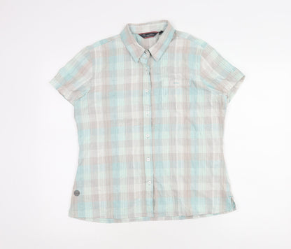 Womens UK Size 12 Regatta Multicoloured Basic Button-Up