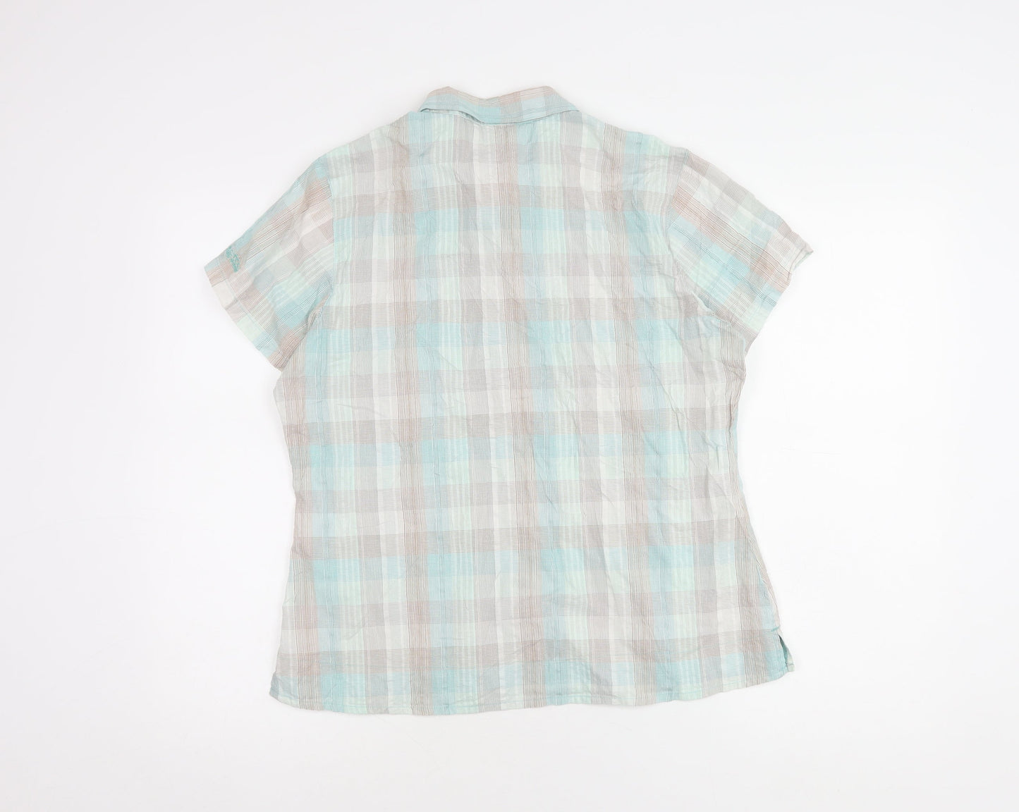 Womens UK Size 12 Regatta Multicoloured Basic Button-Up