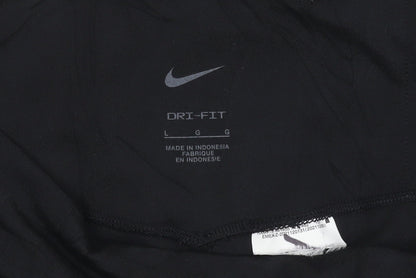 Nike Women's Black Leggings L Moisture Wicking Activewear