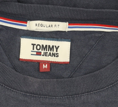 Tommy Jeans Men's Blue Medium Regular Fit T-Shirt