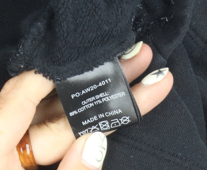 Hush Black Dress, Women, Size 6, Long Sleeve, Ruffle Accents