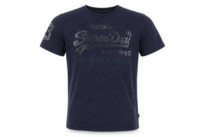 Mens UK Size L Superdry Blue  T-Shirt