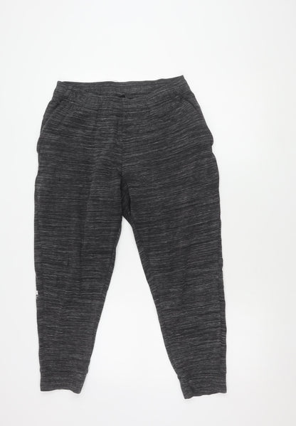 Li Ning Men's Grey Joggers - L, Quick Dry, Activewear