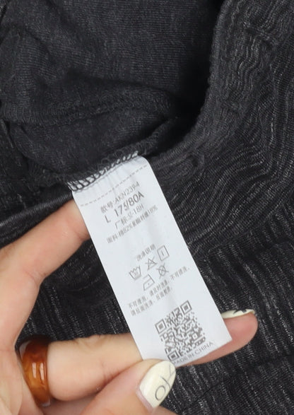 Li Ning Men's Grey Joggers - L, Quick Dry, Activewear