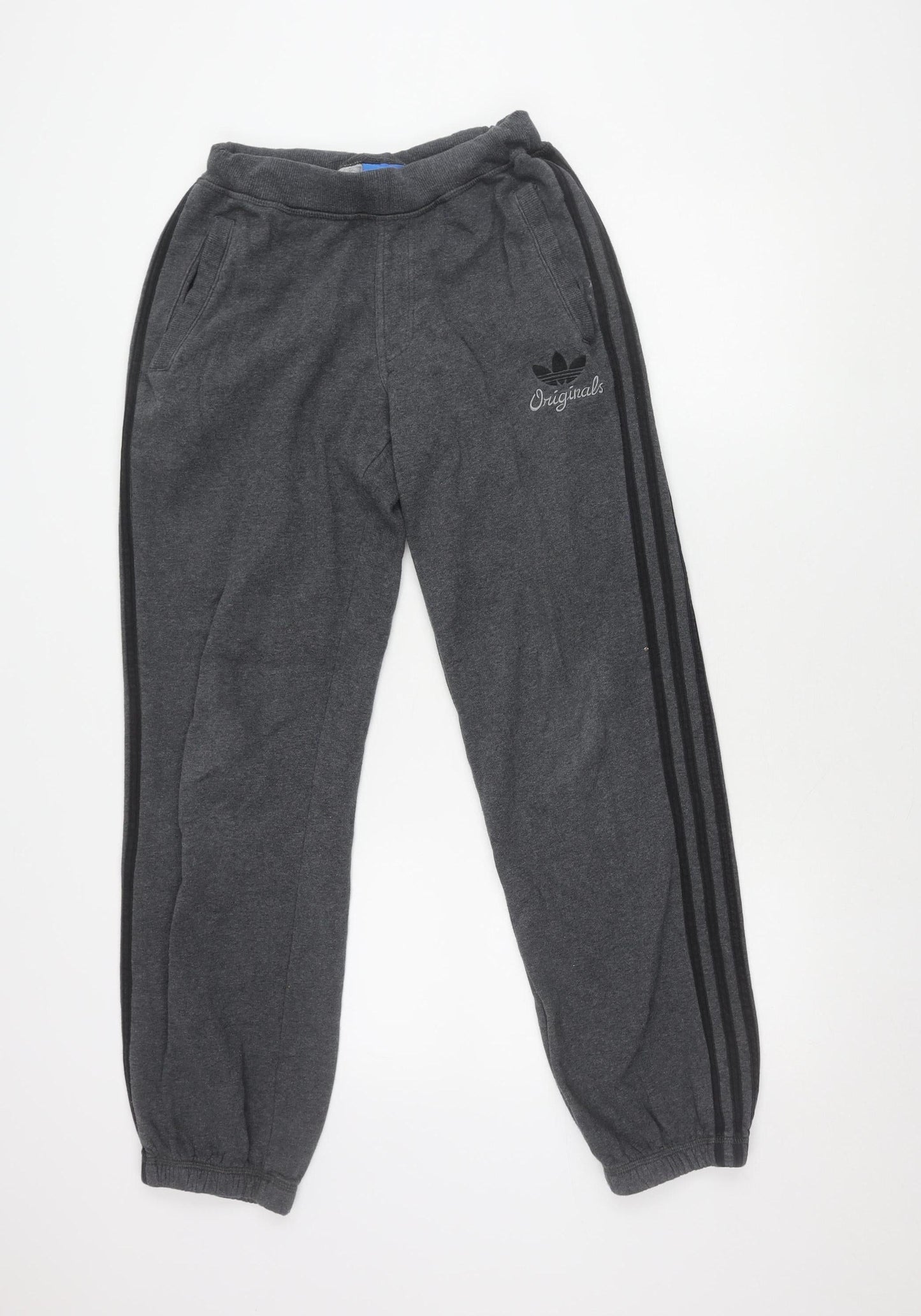 Adidas Men's Grey Jogger Trousers XS Gym Casual