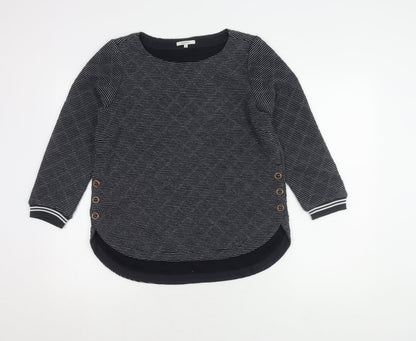 Womens UK Size S Sandwich Blue Pullover Jumper