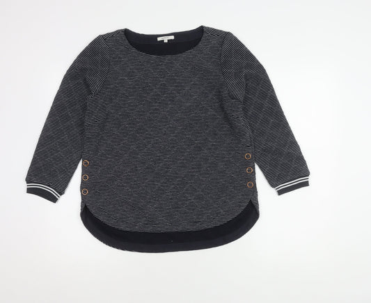 Womens UK Size S Sandwich Blue Pullover Jumper