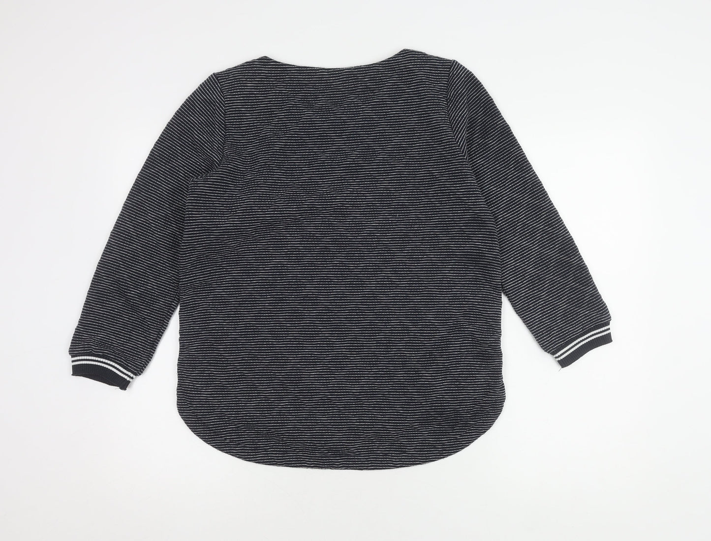Womens UK Size S Sandwich Blue Pullover Jumper