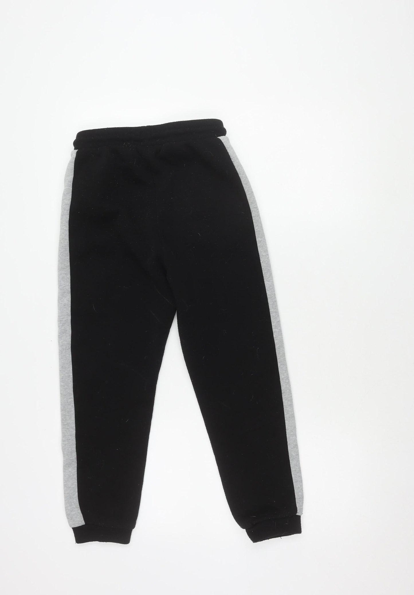 Slazenger Boys Black Joggers 11-12 Years Colourblock