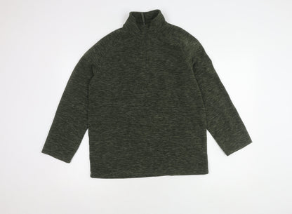 Mens UK Size S Mountain Warehouse Green Pullover Sweatshirt