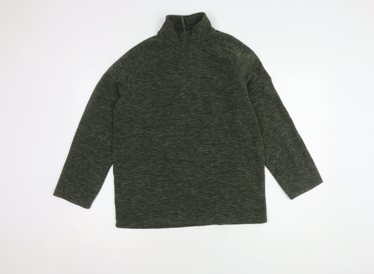Mens UK Size S Mountain Warehouse Green Pullover Sweatshirt