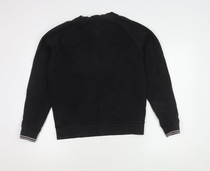 Mens UK Size XS FILA Black Pullover Sweatshirt
