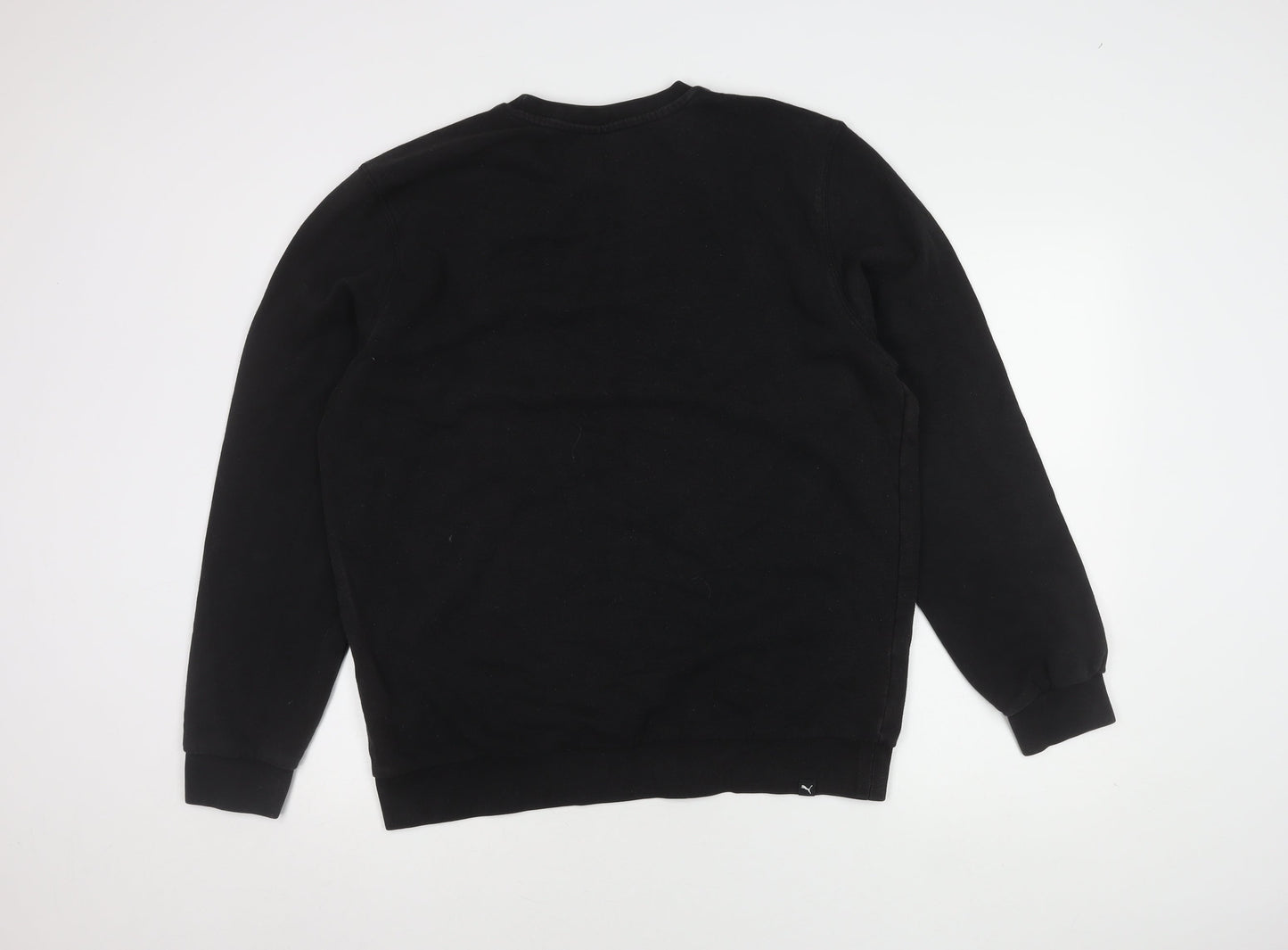 Mens UK Size L PUMA Black Pullover Sweatshirt