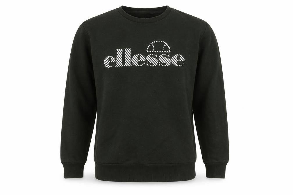 Mens UK Size S ellesse Black Pullover Sweatshirt