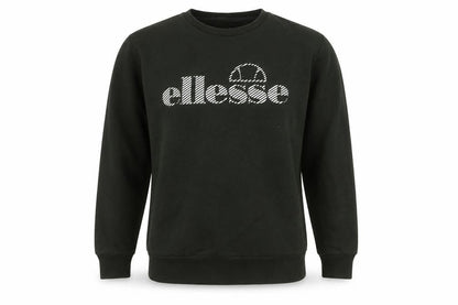 Mens UK Size S ellesse Black Pullover Sweatshirt