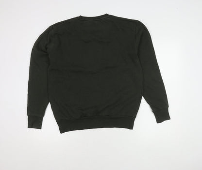 Mens UK Size S ellesse Black Pullover Sweatshirt
