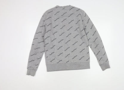 Mens UK Size M Original Penguin Grey Pullover Sweatshirt