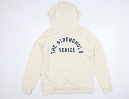 The Stronghold Beige Pullover Hoodie M
