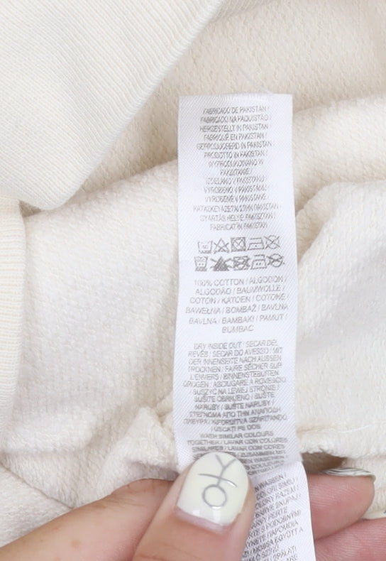 The Stronghold Beige Pullover Hoodie M