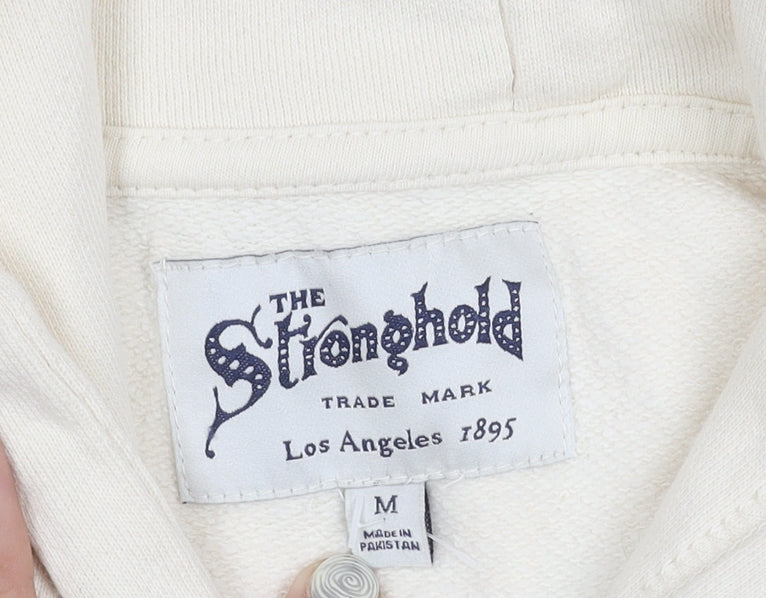 The Stronghold Beige Pullover Hoodie M