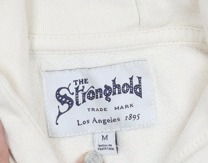 The Stronghold Beige Pullover Hoodie M