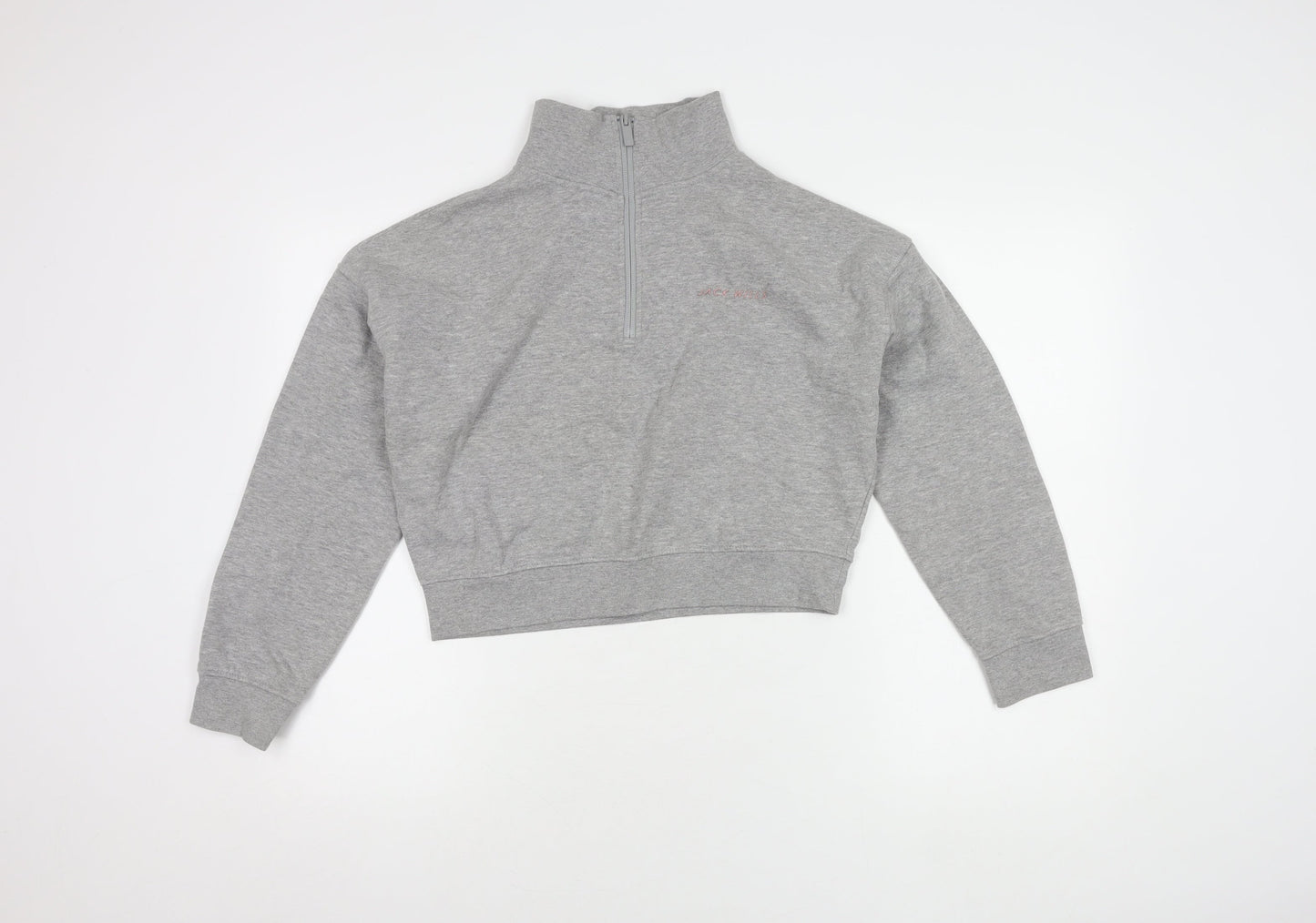 Womens UK Size 10 Jack Wills Grey Pullover Sweatshirt