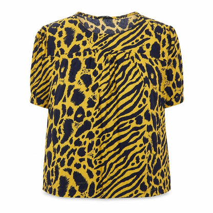 Womens UK Size 16 NEXT Multicoloured Basic Blouse