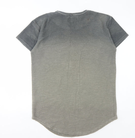 SikSilk Men's Grey Short Sleeve T-Shirt M