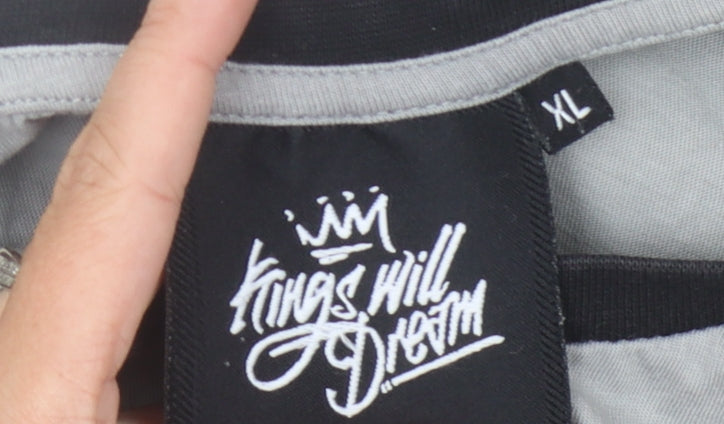 Kings Will Dream Men's XL Grey Crew Neck T-Shirt