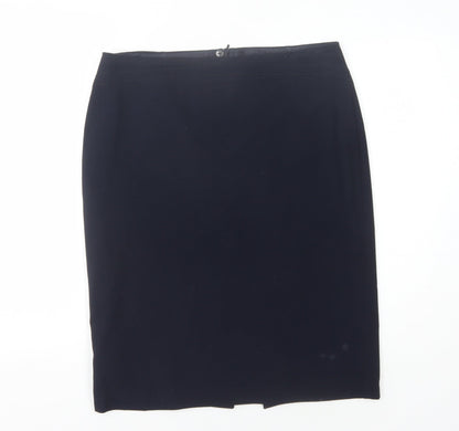 Marks and Spencer Women's Black Pencil Skirt Size 14