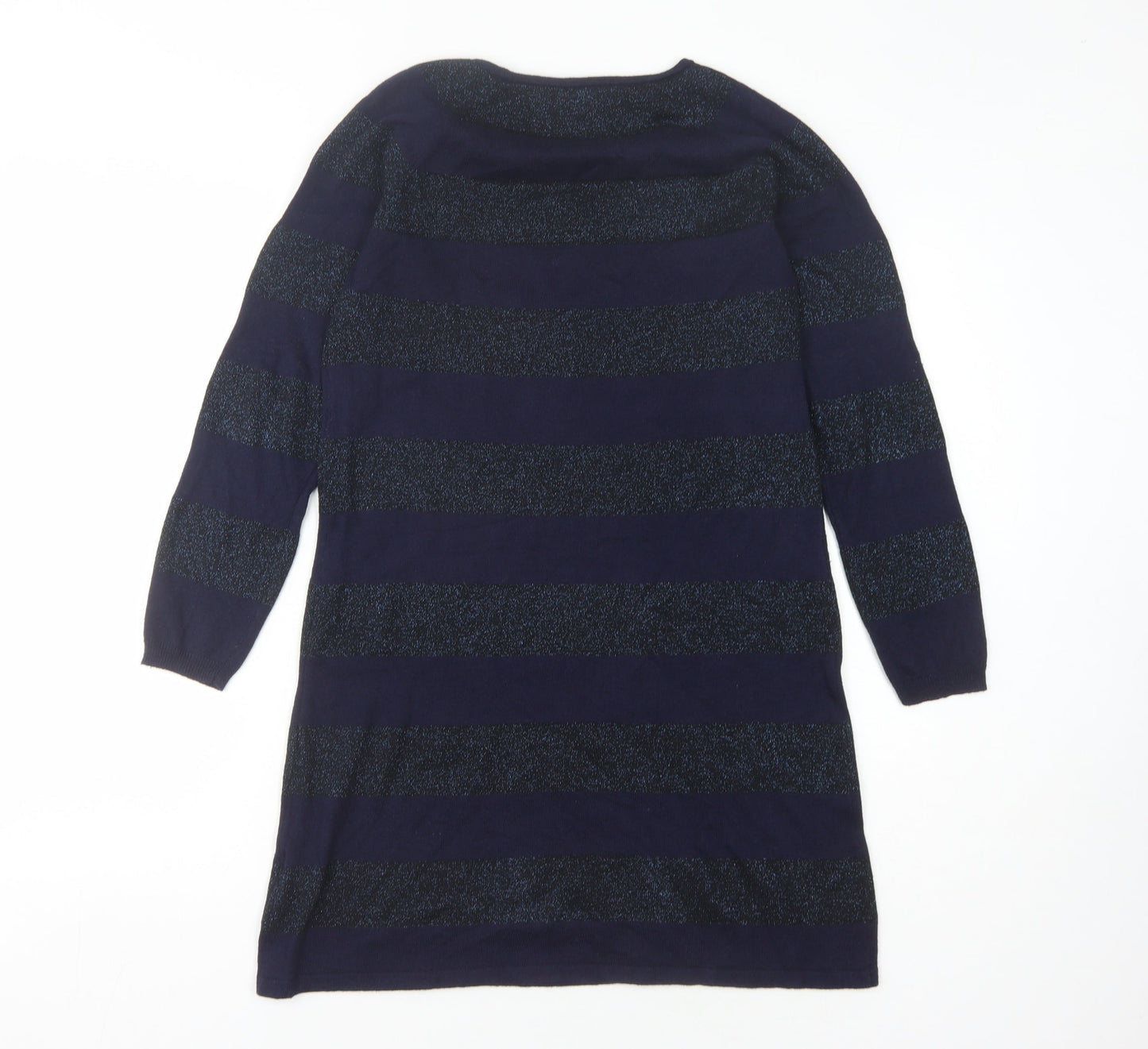 Womens UK Size 12 Marks and Spencer Blue Pullover Jumper