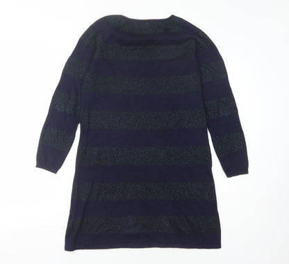 Womens UK Size 12 Marks and Spencer Blue Pullover Jumper
