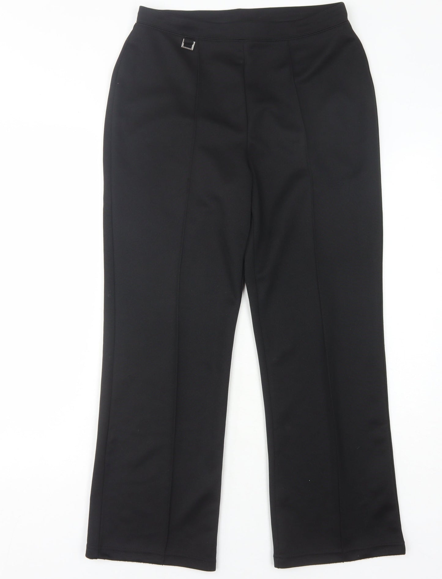 Womens UK Size 12 Wardrobe Regular Fit Workwear Black Trousers