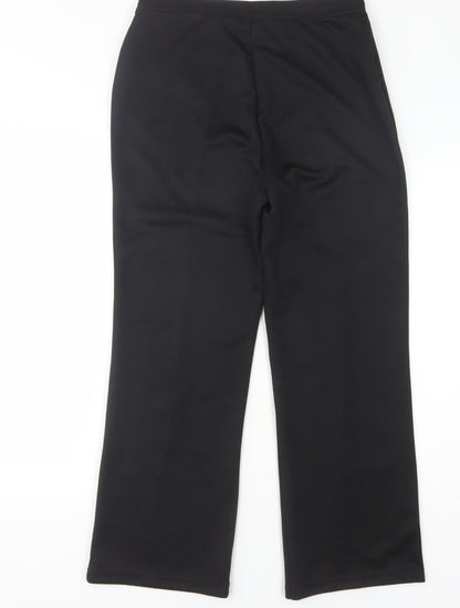 Womens UK Size 12 Wardrobe Regular Fit Workwear Black Trousers