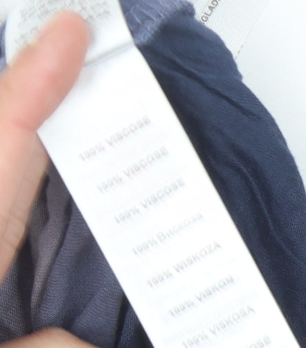 New Look Women's Grey Basic T-Shirt, Size 8, Viscose