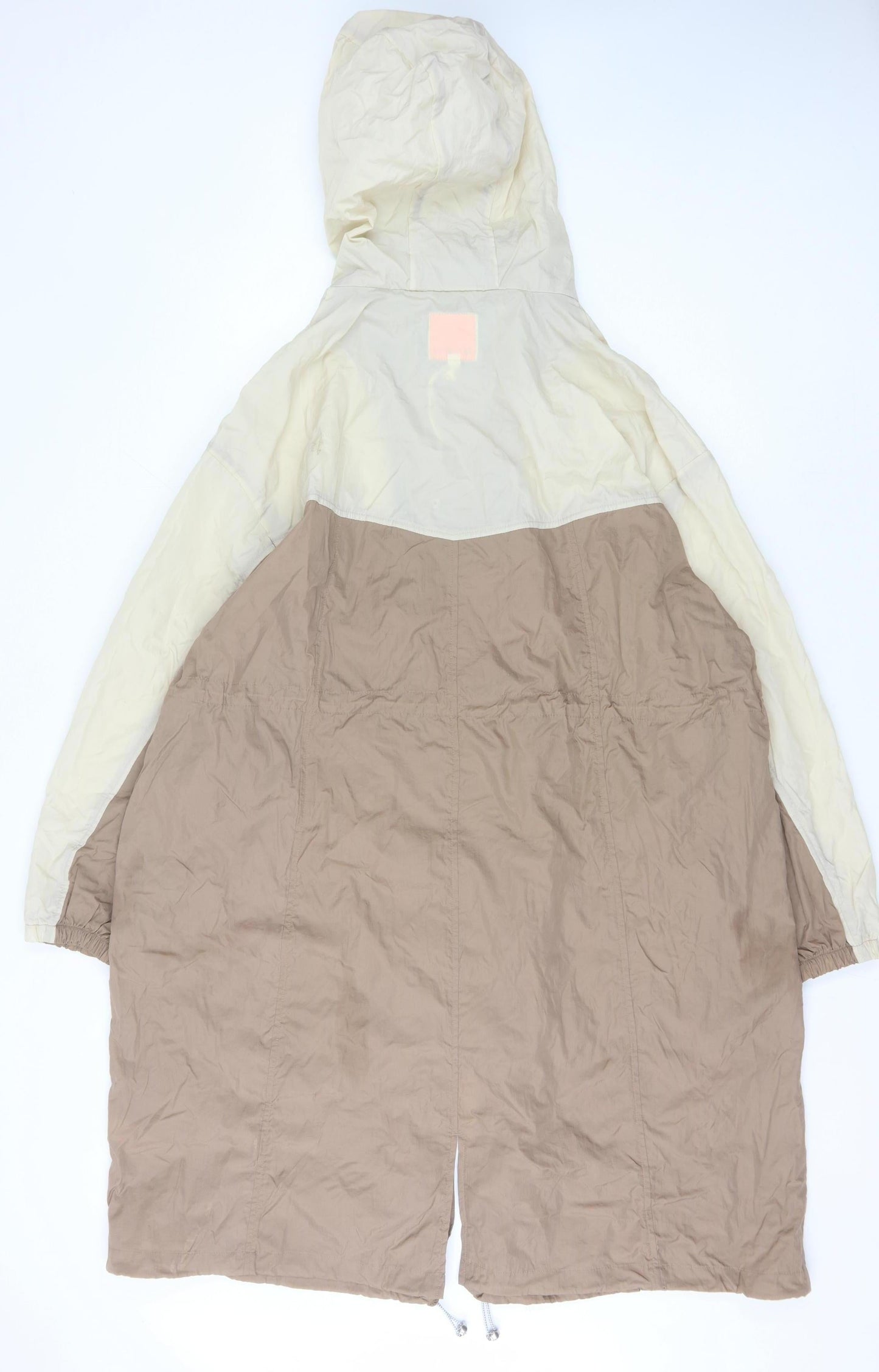 Womens UK Size 14 NEXT Beige Parka Coat