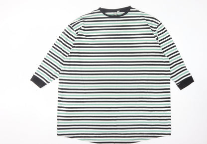 Womens UK Size 14 ASOS Multicoloured Basic T-Shirt