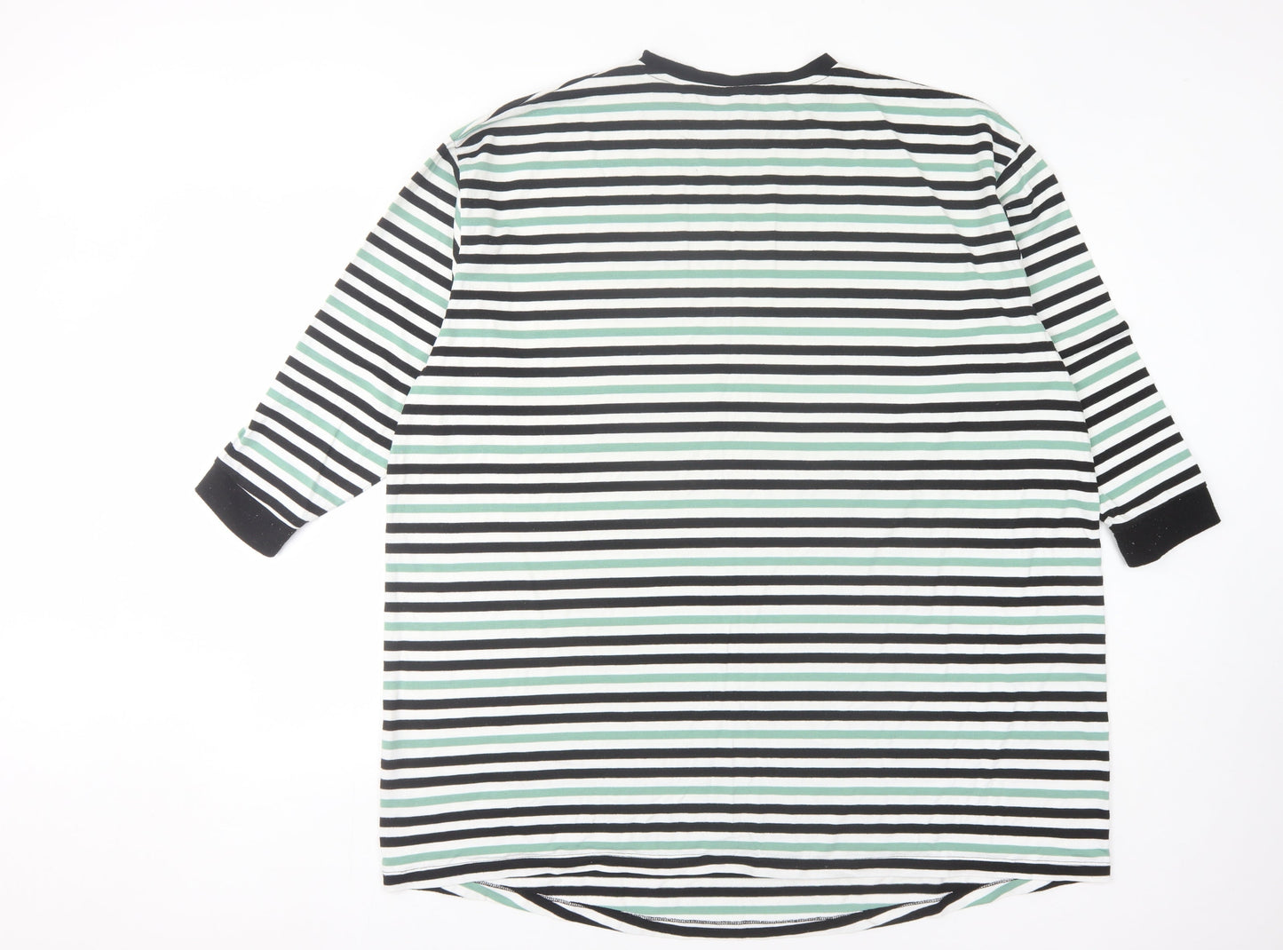 Womens UK Size 14 ASOS Multicoloured Basic T-Shirt