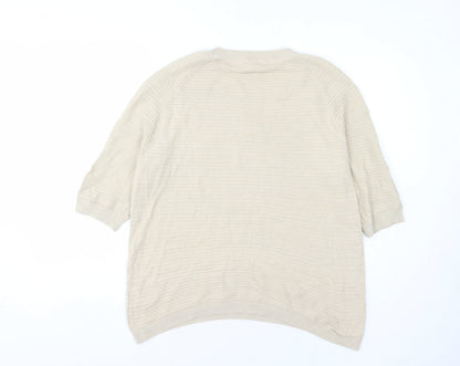 Womens UK Size S Esprit Beige Pullover Jumper