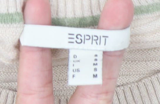 Womens UK Size S Esprit Beige Pullover Jumper