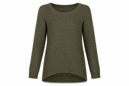 Urban Classics Women's Green Pullover Jumper