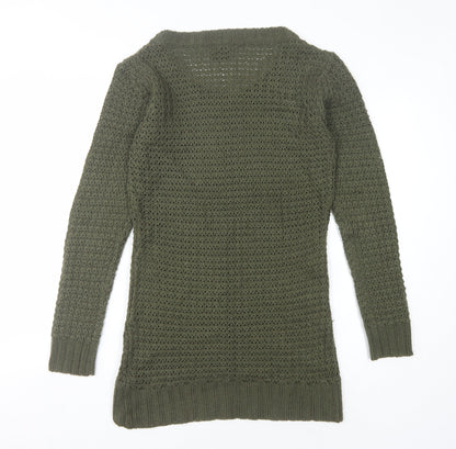 Urban Classics Women's Green Pullover Jumper