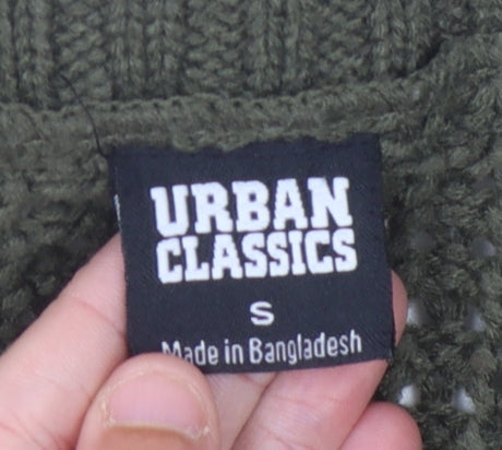 Urban Classics Women's Green Pullover Jumper